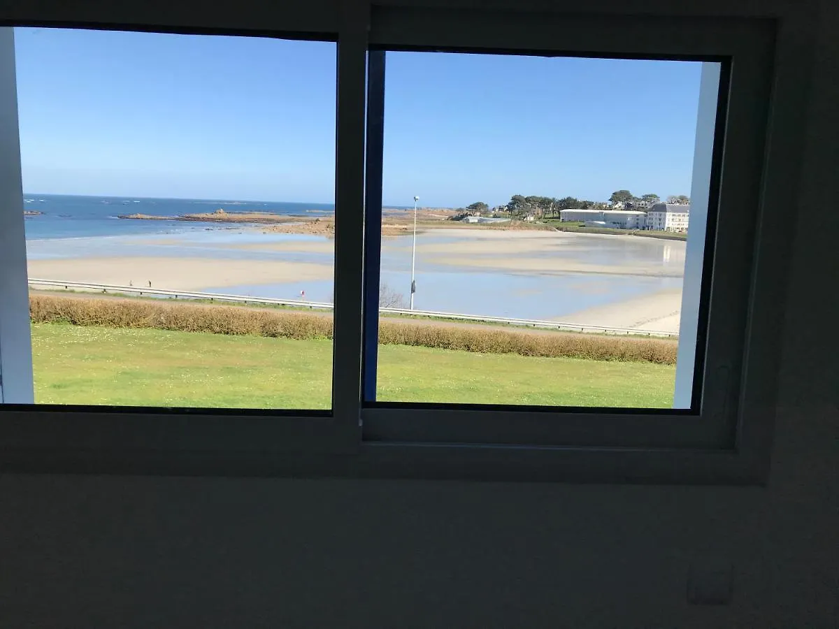 Maison 6 Pers Belle Vue Mer Piscine, Plage A 40 M Trévou-Tréguignec