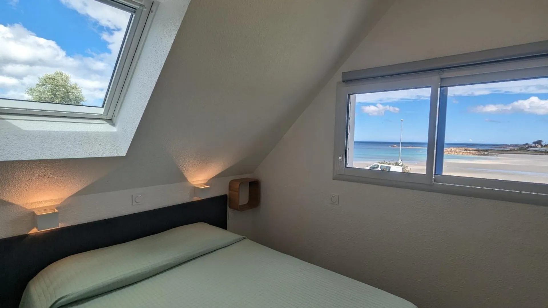 Maison 6 Pers Belle Vue Mer Piscine, Plage A 40 M Trevou-Treguignec